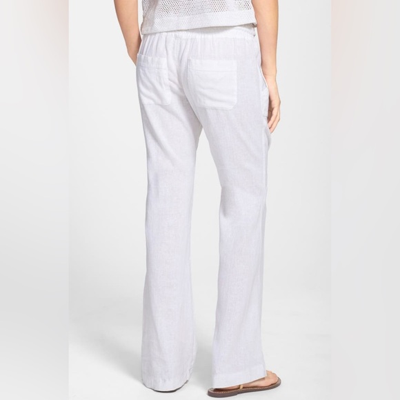 Roxy Linen Blend Beach Pants - Picture 2 of 4